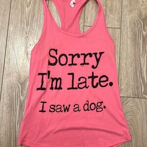 Dog lover tank